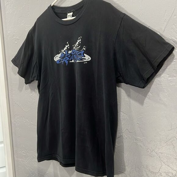 🔥🔥 Vintage BLOOD ORANGE Negro Swan Music Band Concert Tour Tee Men Sz Lg - EUC - Picture 8 of 10